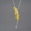 Vintage Feather - Handmade Necklace