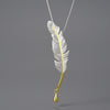Vintage Feather - Handmade Necklace
