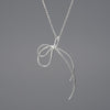 Shoelace Knot - Handmade Necklace