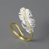 Vintage Feather - Adjustable Ring