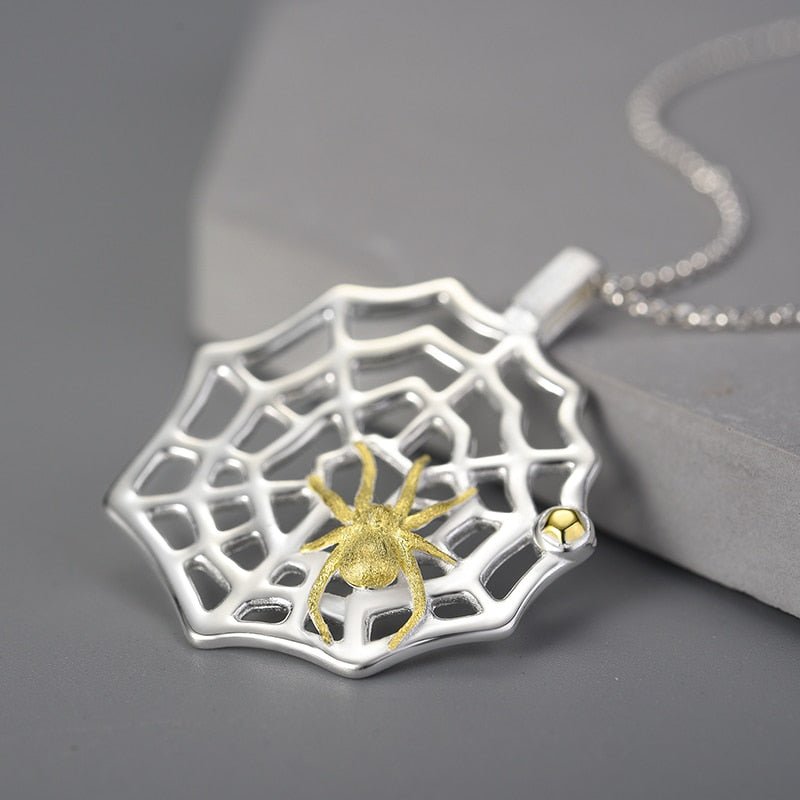 Spider's Web - Handmade Necklace