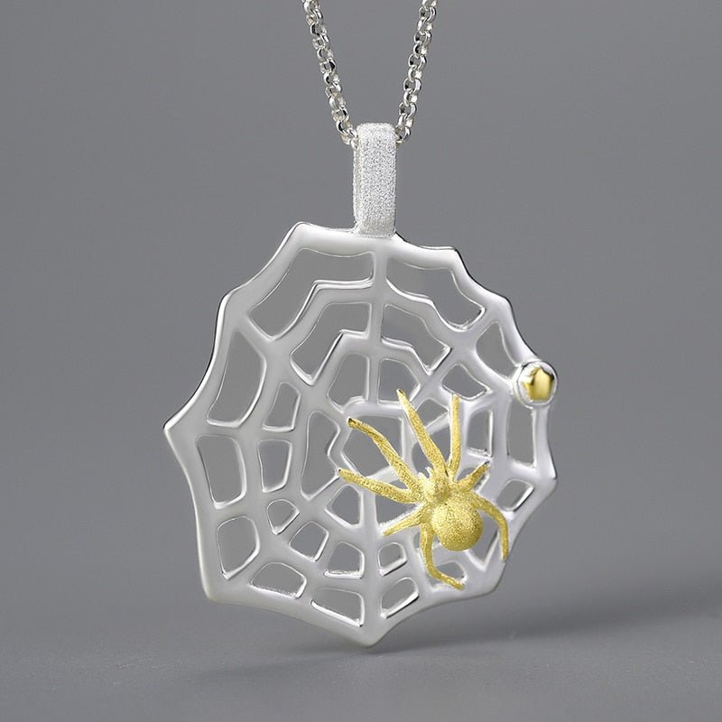 Spider's Web - Handmade Necklace