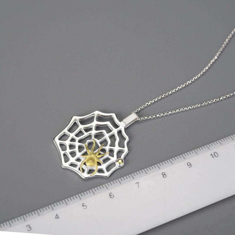 Spider's Web - Handmade Necklace