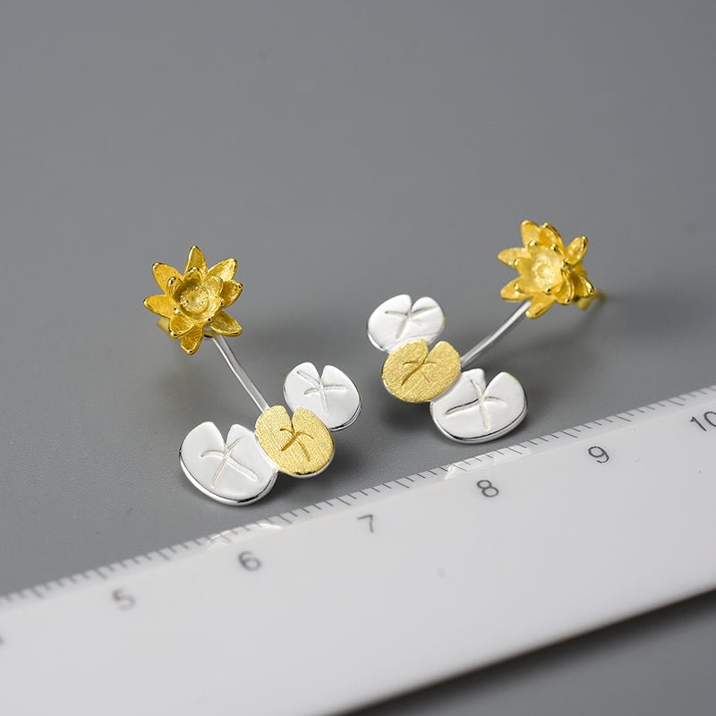 Lily Pad - Stud Earrings