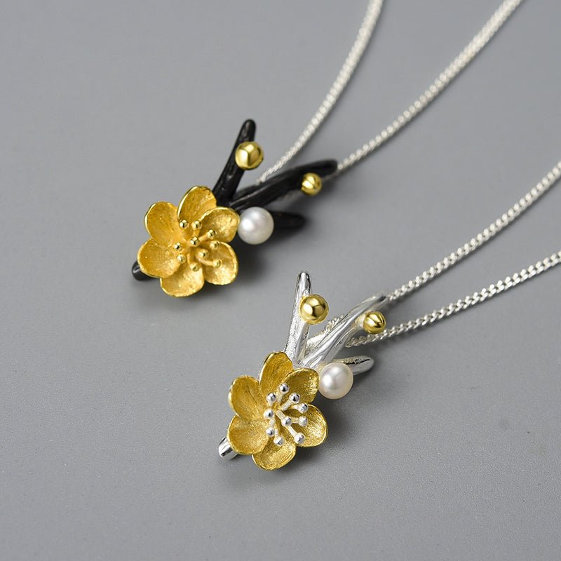 Winter Blossom - Handmade Necklace