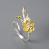 Winter Blossom - Adjustable Ring