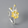 Winter Blossom - Adjustable Ring