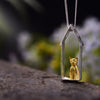 Gazing Cat - Handmade Pendant - MetalVoque