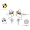 Load image into Gallery viewer, Honeycomb Guard - Stud Earrings - MetalVoque