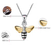 Lovely Honeybee - Handmade Pendant - MetalVoque