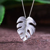 Monstera Petit - Handmade Pendant | New - MetalVoque