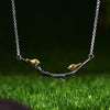 Load image into Gallery viewer, Bird&#39;s Marriage - Handmade Necklace - MetalVoque