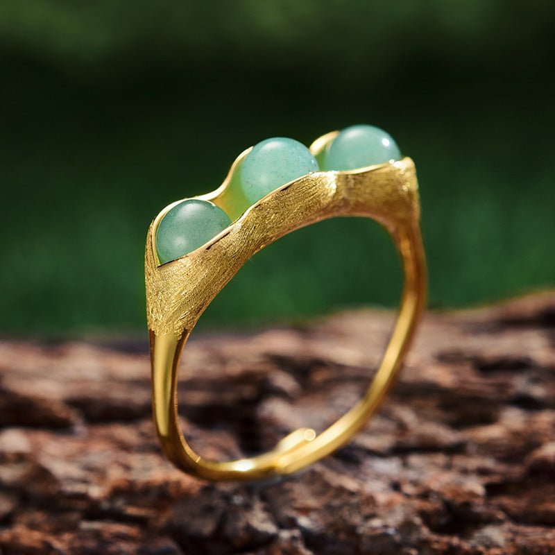 Lucky Peas - Handmade Ring | NEW - MetalVoque